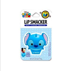 Disney TSUM TSUM Stitch Lip Smacker/ Lip Balm Blue Berry Wave Lip Protection